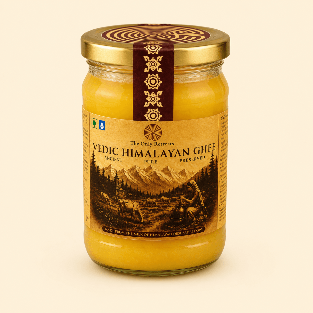 Himalayan Vedic Ghee — Badri Cow & Himachali Pahari Cow